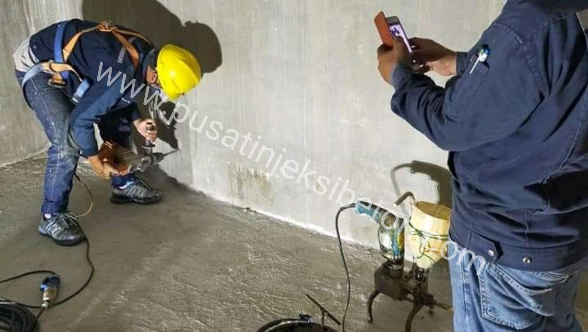 Injeksi Beton Untuk Basement Retak Bocor CV Trisakun Mitra Jaya