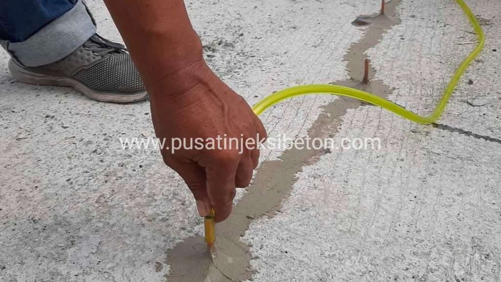 Perbaikan Beton Retak Dengan Metode Injeksi Epoxy