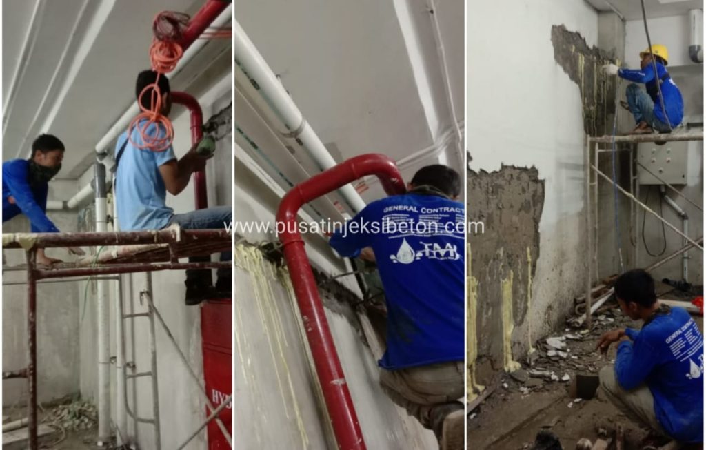 cara mengatasi beton bocor