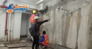 Pusat injeksi beton