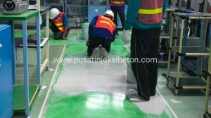 Proses pengerjaan epoxy anti statis